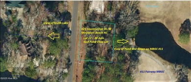 Nice Golf Course Front Building Lot on Approach Shot of Green on Minnesott Golf and Country Club in North Carolina - for sale on GolfHomes.com, golf home, golf lot
