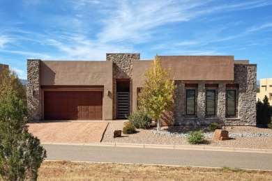 Built in 2019 and lightly lived in, this 3,111 sq/ft home in the on The Club At Las Campanas  in New Mexico - for sale on GolfHomes.com, golf home, golf lot