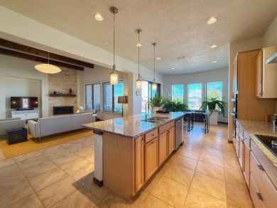 Built in 2019 and lightly lived in, this 3,111 sq/ft home in the on The Club At Las Campanas  in New Mexico - for sale on GolfHomes.com, golf home, golf lot