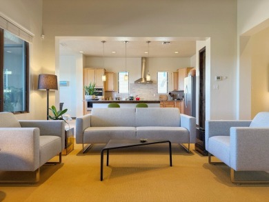 Built in 2019 and lightly lived in, this 3,111 sq/ft home in the on The Club At Las Campanas  in New Mexico - for sale on GolfHomes.com, golf home, golf lot