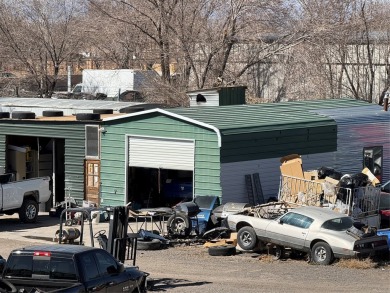 1-acre commercial lot with small metal building with many on Santa Fe Country Club in New Mexico - for sale on GolfHomes.com, golf home, golf lot