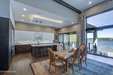 Mountain Modern Main Channel Lakefront Estate built new in 2022 on Tanasi Golf Course in Tennessee - for sale on GolfHomes.com, golf home, golf lot