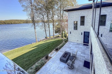 Mountain Modern Main Channel Lakefront Estate built new in 2022 on Tanasi Golf Course in Tennessee - for sale on GolfHomes.com, golf home, golf lot