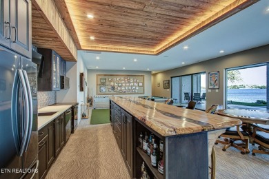 Mountain Modern Main Channel Lakefront Estate built new in 2022 on Tanasi Golf Course in Tennessee - for sale on GolfHomes.com, golf home, golf lot