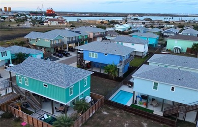 This 4-bedroom, 3-bathroom home is just a short golf cart ride on Palmilla Beach Golf Club in Texas - for sale on GolfHomes.com, golf home, golf lot