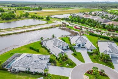 Elegantly designed luxury home, nestled on a quiet cul-de-sac on The Golf Club At Fiddlers Creek in Florida - for sale on GolfHomes.com, golf home, golf lot