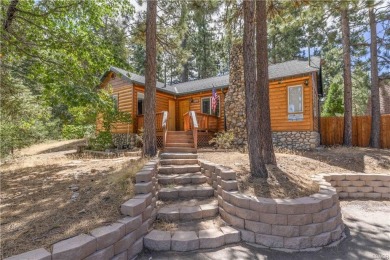 Nestled among the trees in Moonridge, this charming cabin is on Big Bear Mountain Ski and Golf Resort in California - for sale on GolfHomes.com, golf home, golf lot
