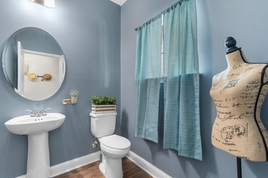 Welcome to this stunning two-story, three-bedroom on Shaftesbury Glen Golf and Fish Club in South Carolina - for sale on GolfHomes.com, golf home, golf lot