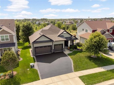 This stunning 2015-built Rambler features a strategically added on Southern Hills Golf Club in Minnesota - for sale on GolfHomes.com, golf home, golf lot