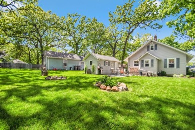 Experience the charm of this pristine home in the heart of on McHenry Country Club in Illinois - for sale on GolfHomes.com, golf home, golf lot