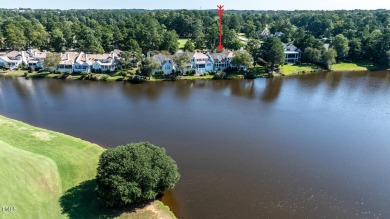 Discover this exquisite lakefront townhome at Prestonwood on Prestonwood Country Club  in North Carolina - for sale on GolfHomes.com, golf home, golf lot