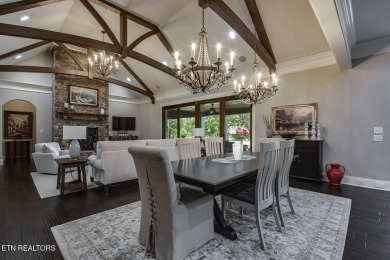 Beautiful custom french country estate that sits on 94 feet of on Wind River Golf Course in Tennessee - for sale on GolfHomes.com, golf home, golf lot