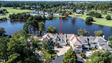 Discover this exquisite lakefront townhome at Prestonwood on Prestonwood Country Club  in North Carolina - for sale on GolfHomes.com, golf home, golf lot