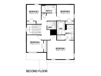 The Bellamy is a Gorgeous 2-story home offering 4 bedrooms, 2.5 on Riverdale Golf Club in Colorado - for sale on GolfHomes.com, golf home, golf lot