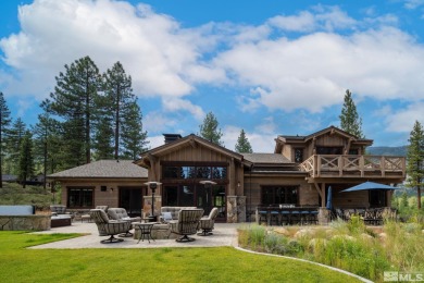 Life on the green! A quintessential mountain estate home on one on Clear Creek Tahoe in Nevada - for sale on GolfHomes.com, golf home, golf lot