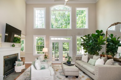 Gorgeous Executive Home on Golf Course in Prestigious Brier on Brier Creek Country Club in North Carolina - for sale on GolfHomes.com, golf home, golf lot