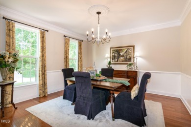 Gorgeous Executive Home on Golf Course in Prestigious Brier on Brier Creek Country Club in North Carolina - for sale on GolfHomes.com, golf home, golf lot