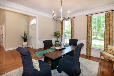 Gorgeous Executive Home on Golf Course in Prestigious Brier on Brier Creek Country Club in North Carolina - for sale on GolfHomes.com, golf home, golf lot