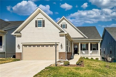As you step inside, notice the LVP flooring  recessed lighting on Colonial Heritage Golf Club in Virginia - for sale on GolfHomes.com, golf home, golf lot
