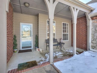 Beautiful 4 bedroom, 3.5 bath, 2.5 story home located on the 9th on Bailey Ranch Golf Club in Oklahoma - for sale on GolfHomes.com, golf home, golf lot