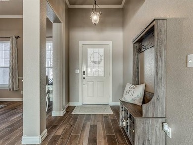 Beautiful 4 bedroom, 3.5 bath, 2.5 story home located on the 9th on Bailey Ranch Golf Club in Oklahoma - for sale on GolfHomes.com, golf home, golf lot