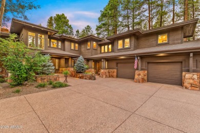 WOW! This stunning rustic modern retreat in the pines is move-in on Forest Highlands Golf Club - The Canyon in Arizona - for sale on GolfHomes.com, golf home, golf lot