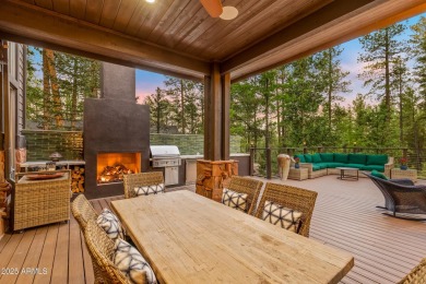 WOW! This stunning rustic modern retreat in the pines is move-in on Forest Highlands Golf Club - The Canyon in Arizona - for sale on GolfHomes.com, golf home, golf lot