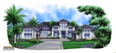 Amazing single story plan being built directly on the waterway on Barefoot Resort and Golf Club - Fazio Course in South Carolina - for sale on GolfHomes.com, golf home, golf lot