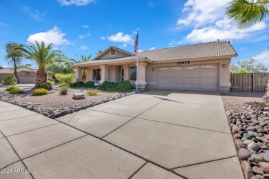 Live the lake community lifestyle in this spacious 4-bed home on on Estrella Mountain Ranch Golf Course in Arizona - for sale on GolfHomes.com, golf home, golf lot