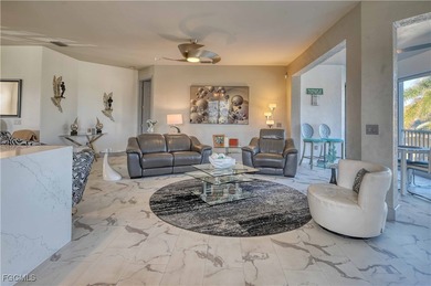 Rarely available and highly coveted end unit with 2-car garage on Gulf Harbour Yacht and Country Club in Florida - for sale on GolfHomes.com, golf home, golf lot