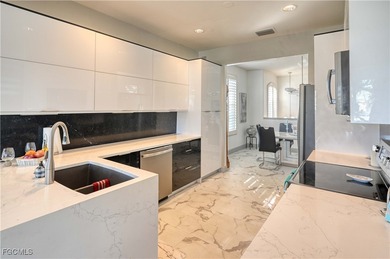 Rarely available and highly coveted end unit with 2-car garage on Gulf Harbour Yacht and Country Club in Florida - for sale on GolfHomes.com, golf home, golf lot