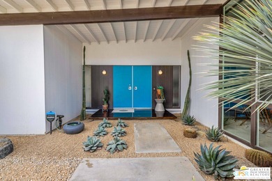 Stunning mid-century home in Tahquitz Creek Golf community, a on Tahquitz Creek Golf Resort in California - for sale on GolfHomes.com, golf home, golf lot