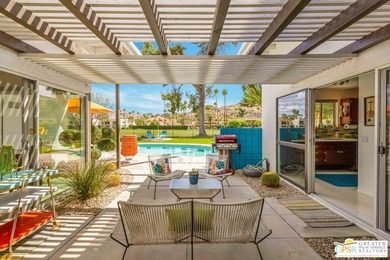 Stunning mid-century home in Tahquitz Creek Golf community, a on Tahquitz Creek Golf Resort in California - for sale on GolfHomes.com, golf home, golf lot