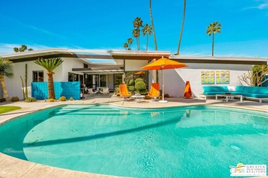 Stunning mid-century home in Tahquitz Creek Golf community, a on Tahquitz Creek Golf Resort in California - for sale on GolfHomes.com, golf home, golf lot