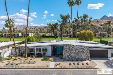 Stunning mid-century home in Tahquitz Creek Golf community, a on Tahquitz Creek Golf Resort in California - for sale on GolfHomes.com, golf home, golf lot