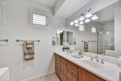 Desert Oasis! This RARE end unit golf villa offers 2 bdrms & 2 on Legend Trail Golf Club in Arizona - for sale on GolfHomes.com, golf home, golf lot