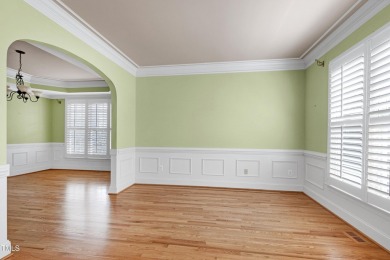 This beautiful stone decorated home on the corner lot has on Prestonwood Country Club  in North Carolina - for sale on GolfHomes.com, golf home, golf lot