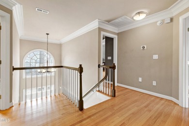 This beautiful stone decorated home on the corner lot has on Prestonwood Country Club  in North Carolina - for sale on GolfHomes.com, golf home, golf lot