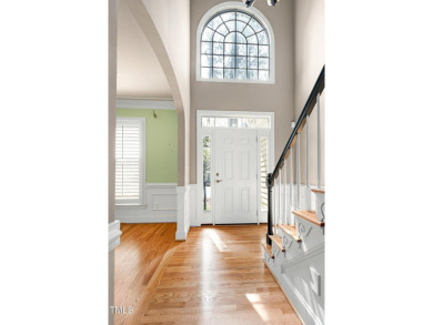 This beautiful stone decorated home on the corner lot has on Prestonwood Country Club  in North Carolina - for sale on GolfHomes.com, golf home, golf lot