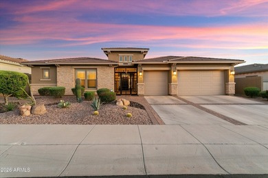 Absolutely stunning from the moment you arrive--beginning with on Estrella Mountain Ranch Golf Course in Arizona - for sale on GolfHomes.com, golf home, golf lot