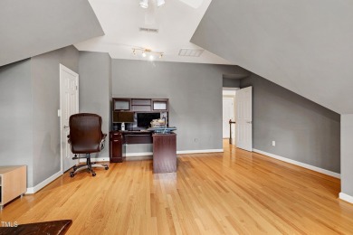 This beautiful stone decorated home on the corner lot has on Prestonwood Country Club  in North Carolina - for sale on GolfHomes.com, golf home, golf lot