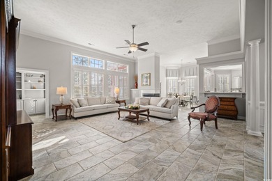 Elegant all-brick golf-front living with sweeping 9th-fairway on International Club of Myrtle Beach in South Carolina - for sale on GolfHomes.com, golf home, golf lot