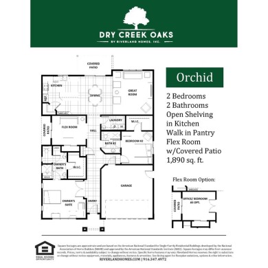 New - Beautiful - Energy Efficient!. 2 Bedrooms, 2 Bathrooms on Dry Creek Ranch Golf Club, Inc. in California - for sale on GolfHomes.com, golf home, golf lot