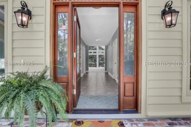 Impressive quality-built home on a private cul-de-sac in Moss on Moss Creek Golf Club in South Carolina - for sale on GolfHomes.com, golf home, golf lot