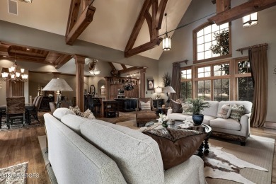 This house exudes rustic elegance with a blend of luxury and on Wind River Golf Course in Tennessee - for sale on GolfHomes.com, golf home, golf lot