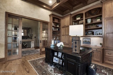 This house exudes rustic elegance with a blend of luxury and on Wind River Golf Course in Tennessee - for sale on GolfHomes.com, golf home, golf lot