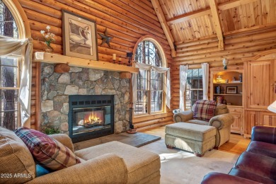 Experience timeless charm and mountain serenity in this fully on White Mountain Country Club in Arizona - for sale on GolfHomes.com, golf home, golf lot