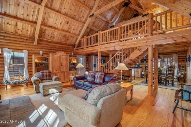 Experience timeless charm and mountain serenity in this fully on White Mountain Country Club in Arizona - for sale on GolfHomes.com, golf home, golf lot