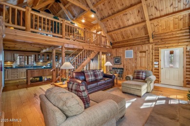 Experience timeless charm and mountain serenity in this fully on White Mountain Country Club in Arizona - for sale on GolfHomes.com, golf home, golf lot