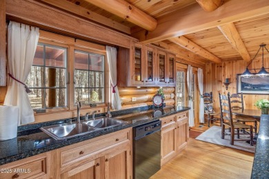 Experience timeless charm and mountain serenity in this fully on White Mountain Country Club in Arizona - for sale on GolfHomes.com, golf home, golf lot
